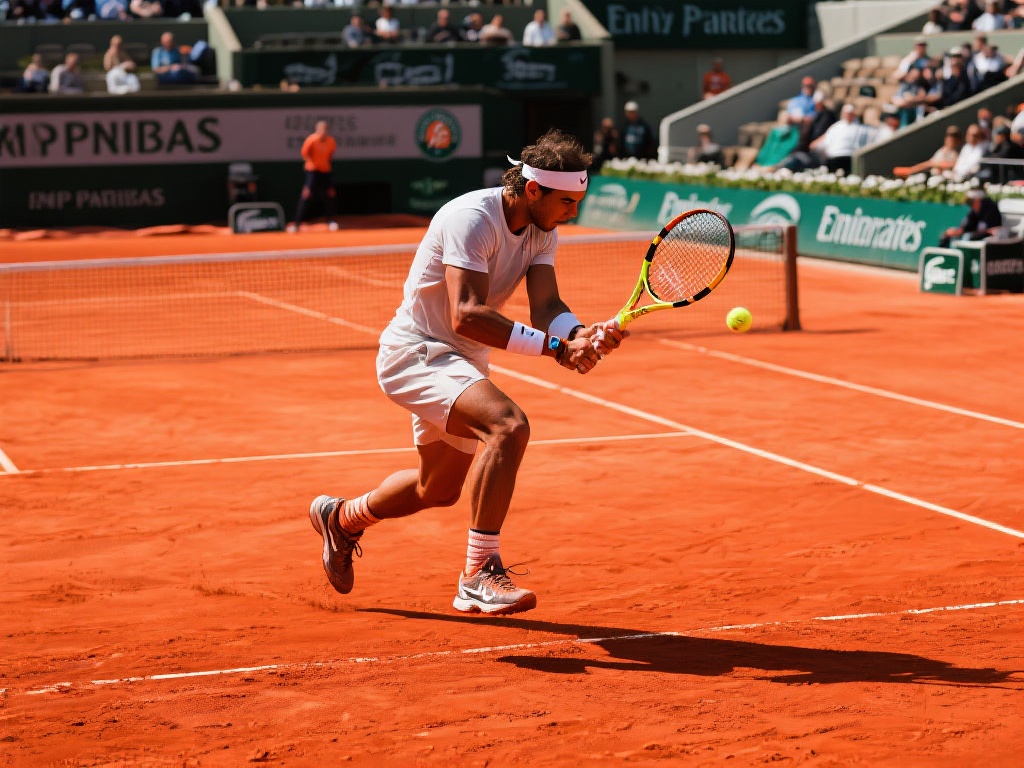 红土魅力与挑战并存
法国网球公开赛是网