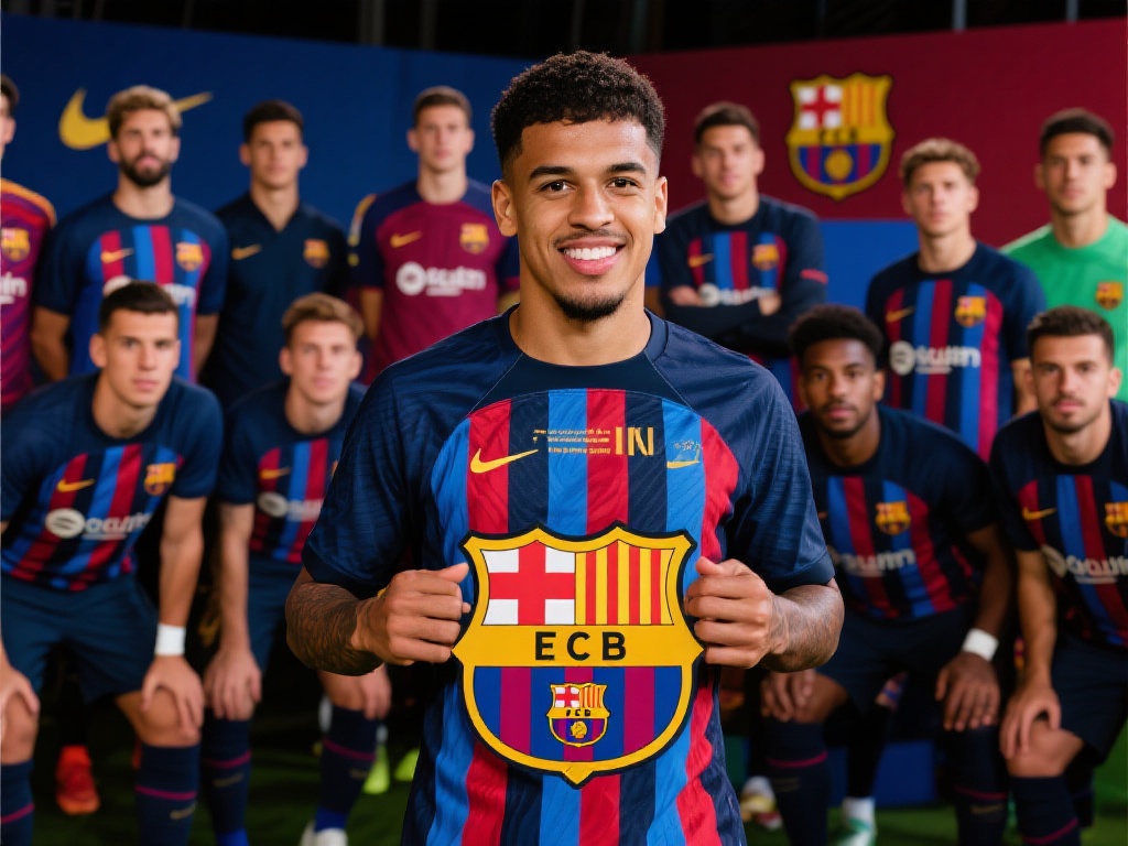 巴萨引援新星,全面提升球队实力 巴塞罗那队一直以其卓越的技战术以及明星云